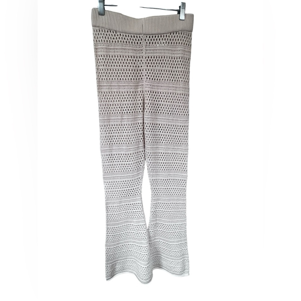 Sincerely Jules Cream Knit Pants - Picture 2 of 3